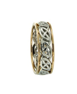 Ness-Sterling Silver & 10k Gold