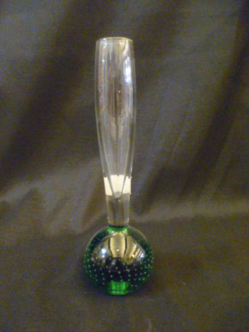 Border Glass - Bud Vase