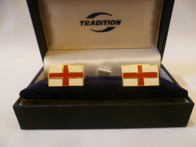 England (St. George's Cross)  Cuff Links