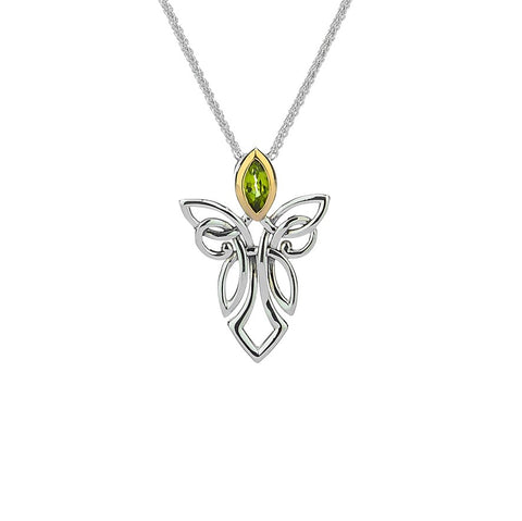 Guardian Angel Pendant Small - Peridot