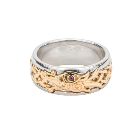 Dragon Ruby Ring - 10k, 14k, or 18k Gold - Please Contact us for Pricing