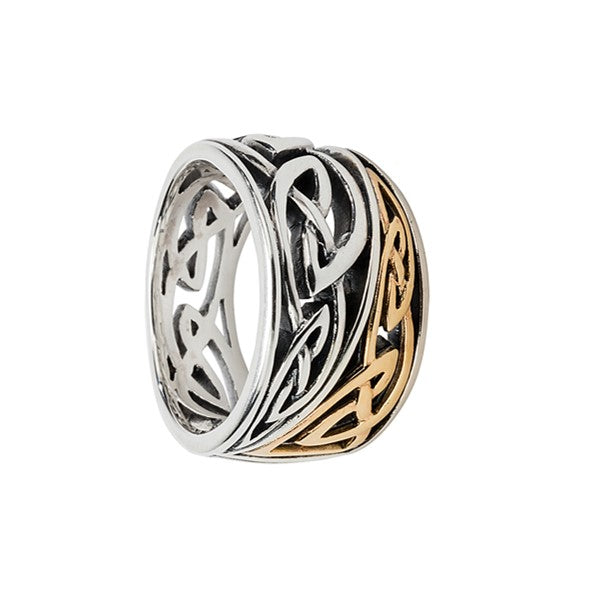 Enrick Ring - Sterling Silver & 10k Gold