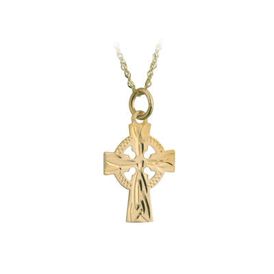 Gold Celtic Cross - 10k