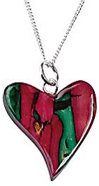 Heathergems Quirky Heart Pendant
