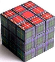 Tartan Puzzle Cube