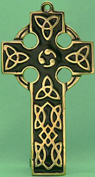 Plaque - Celtic Cross Wall Hanging Small