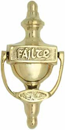 Door Knocker - Brass - Classic Failte