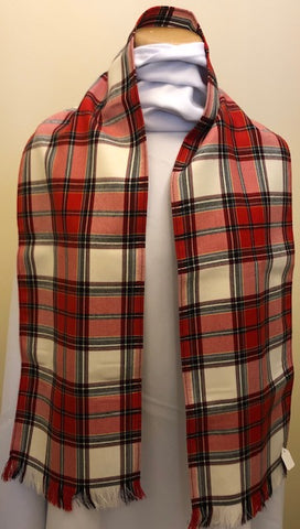 Calgary Dress Tartan Lightweight Wool Scarf