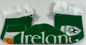 Irish National Football - Mini Scarf Car Mascot