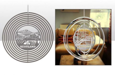 Scotland Spinning Mobile Ornament