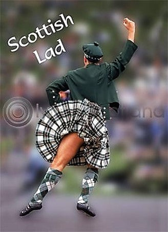 Fridge Magnet - Scottish Lad