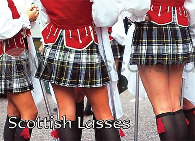 Fridge Magnet - Scottish Lasses