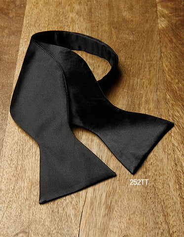 Bow Tie - Black Dress Self-Tie Adult