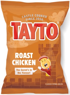 Tayto Roast Chicken Crisps - Past Best Before