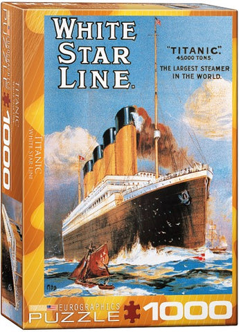 Puzzle - Titanic White Star Line