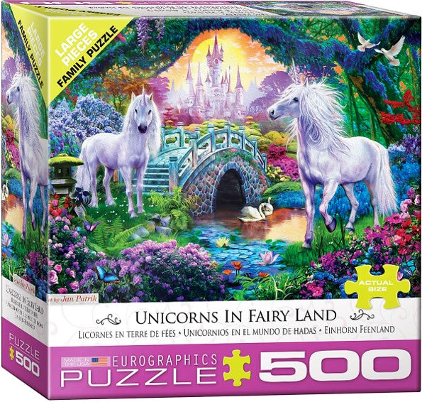 Puzzle - Unicorns in Fairyland