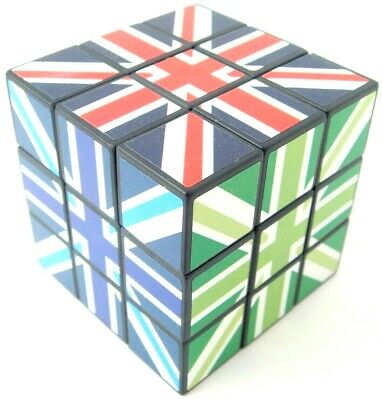 Union Jack Puzzle Cube