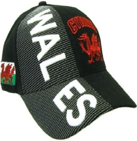 Wales 3D Ball Cap