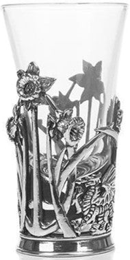 Shot Glass - Welsh Dragon & Daffodils
