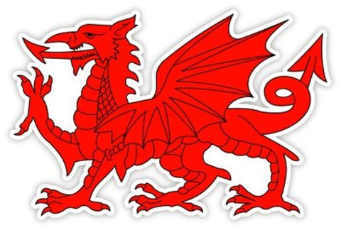 Sticker - Welsh Dragon