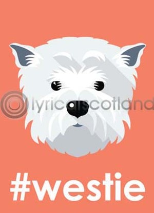 Fridge Magnet - #Westie