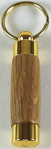 Perfume Vial Key Chain - Oak