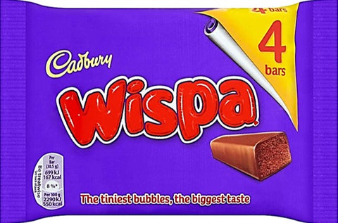 Chocolate - Cadbury Wispa 4 Pack