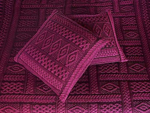 Blanket - Merino Wool Raspberry