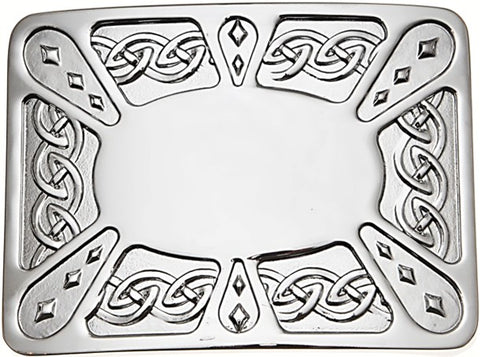 Kilt Buckle - Zoomorphic Chrome