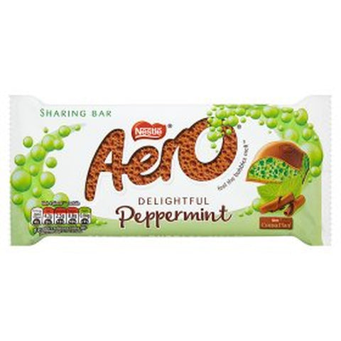 Chocolate - Nestle Aero Delightful Peppermint Sharing Bar