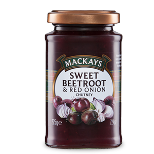 MacKays Sweet Beetroot & Red Onion Chutney