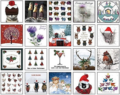Christmas Card Bumper Pack - Various