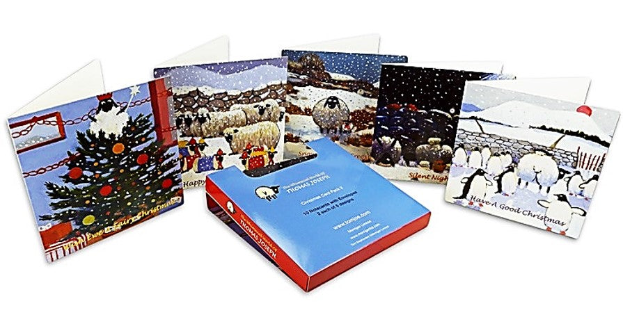 Christmas Cards Pack - Set 2 By Thomas Joseph