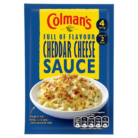 Colman's Cheddar Cheese Sauce