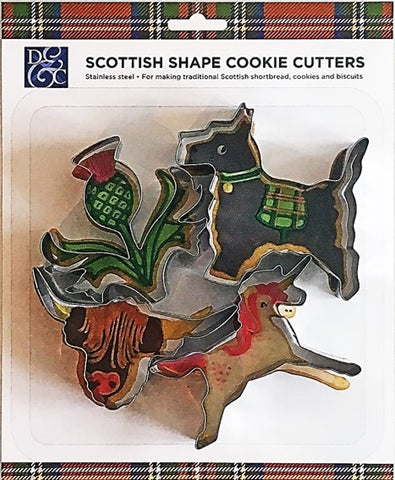 Scottish Shaped Cookie Cutters