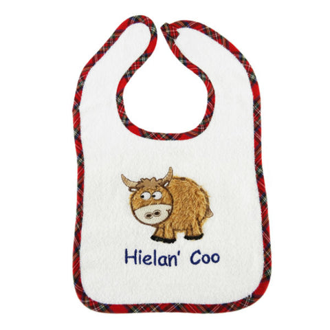 Scottish Bib - Highland Cow