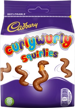 Chocolate - Cadbury Curly Wurly Squirlies