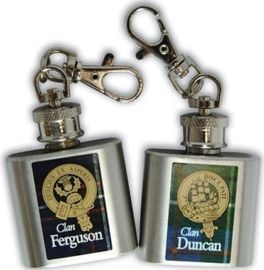 Clan Key Chain Mini Flask