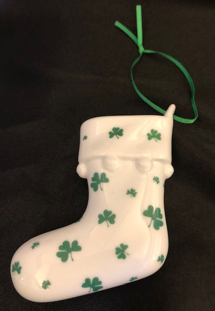 Shamrock Stocking Ornament