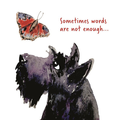 Notecard - Sympathy - Sometimes