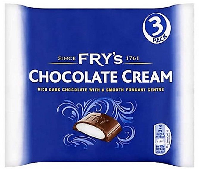 Chocolate - Fry's Cream 3 Pack