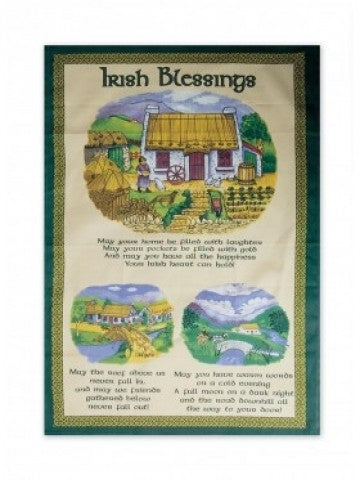 Tea Towel - Irish Blessings