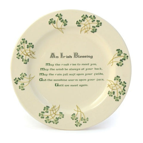 Irish Blessing Plate