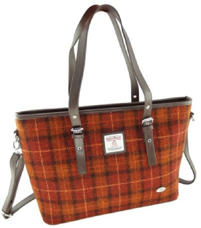 Harris Tweed Satchel - Spey