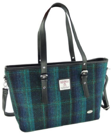 Harris Tweed Satchel - Spey