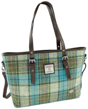 Harris Tweed Satchel - Spey