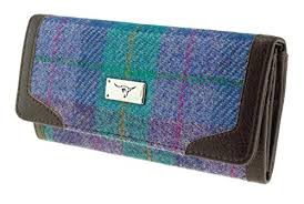 Harris Tweed Wallet - Bute