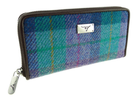 Harris Tweed Zip Wallet - Staffa