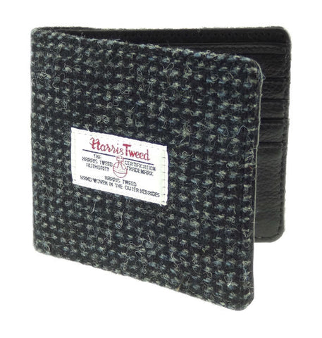 Harris Tweed & Leather Wallet - Douglas