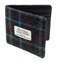 Harris Tweed & Leather Wallet - Douglas